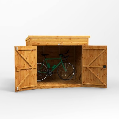 Power Pent Bike Shed 6x5